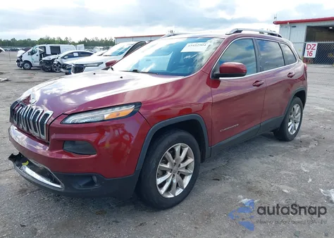 2017 Jeep Cherokee Limited z USA, uszkodzony, nr VIN 1C4PJMDB0HW536812